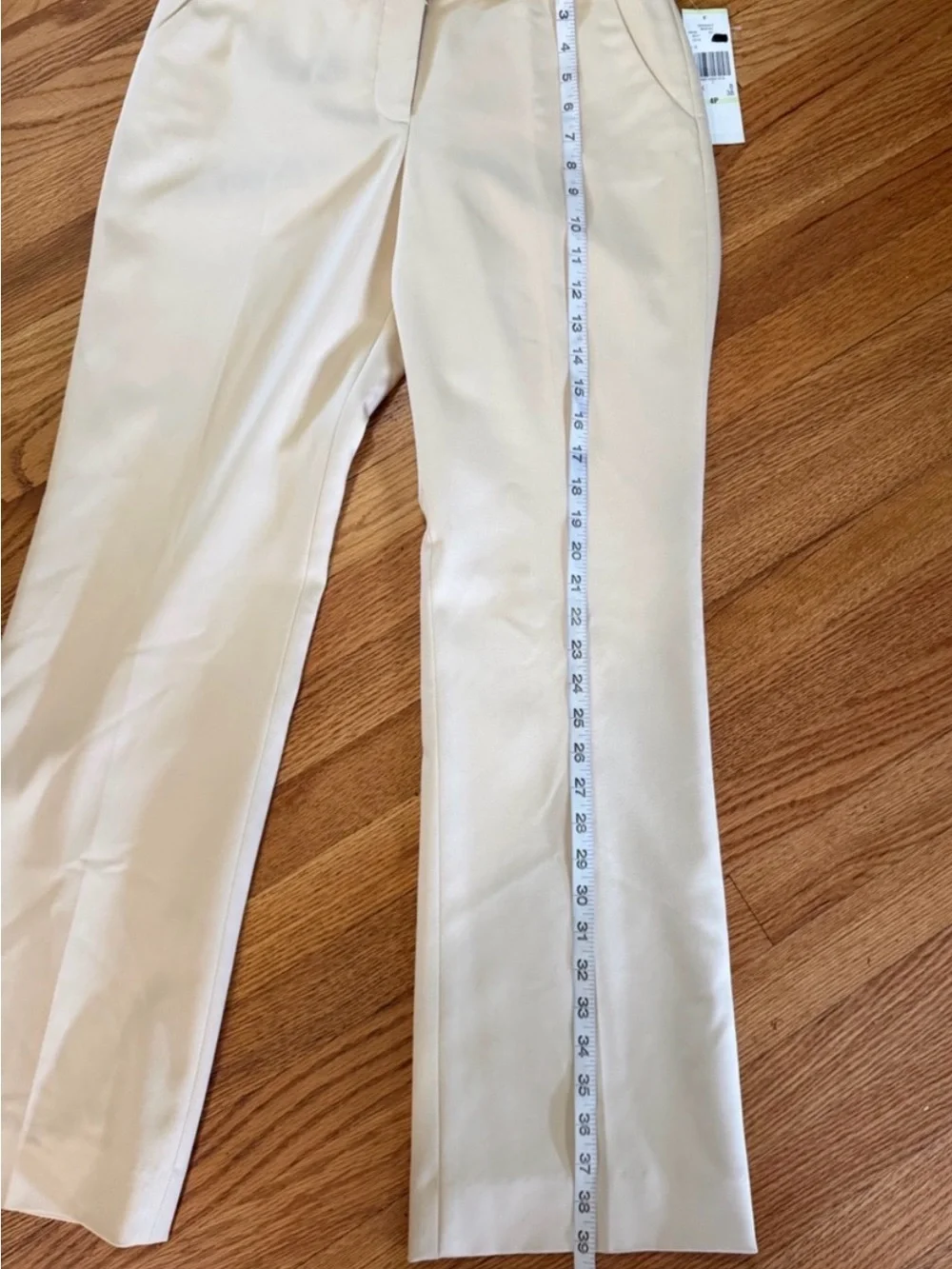 NWT! Anne Klein butter/Ivory Two-Piece Women's Blazer and Pant Suit